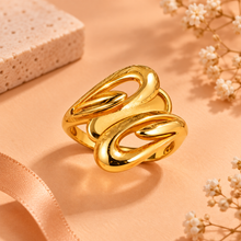 Floral Ring for Women in 22KT Gold