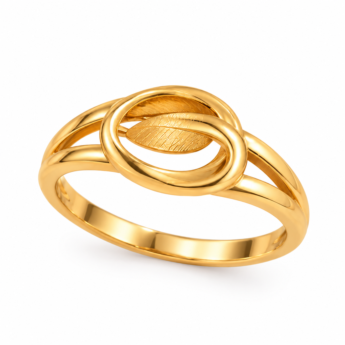 Floral Ring for Women in 22KT Gold