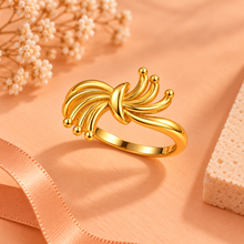Textured Ring for Women in 22KT Gold