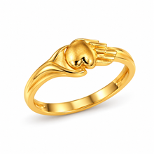 Geometric Ring for Women in 22KT Gold