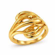 Contemporary Ring for Women in 22KT Gold
