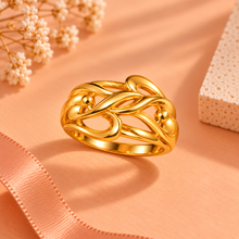 Traditional Ring for Women in 22KT Gold