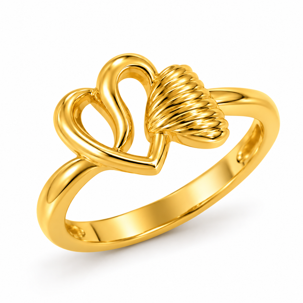 Cluster Ring for Women in 22KT Gold