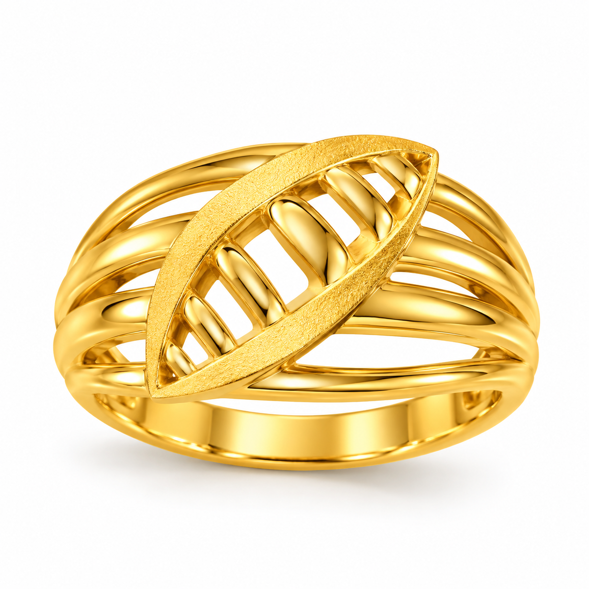 Classic Ring for Women in 22KT Gold