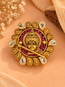 Vintage-Inspired Ring for Women in 22KT Gold