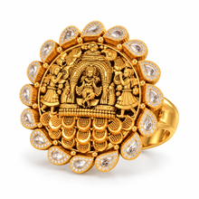 Traditional Ring for Women in 22KT Gold