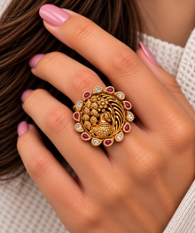 Minimalist Ring for Women in 22KT Gold