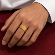 Elegant Ring for Men in 22KT Gold