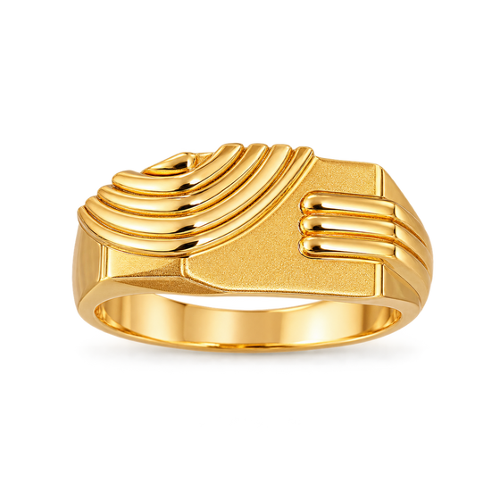 Elegant Ring for Men in 22KT Gold