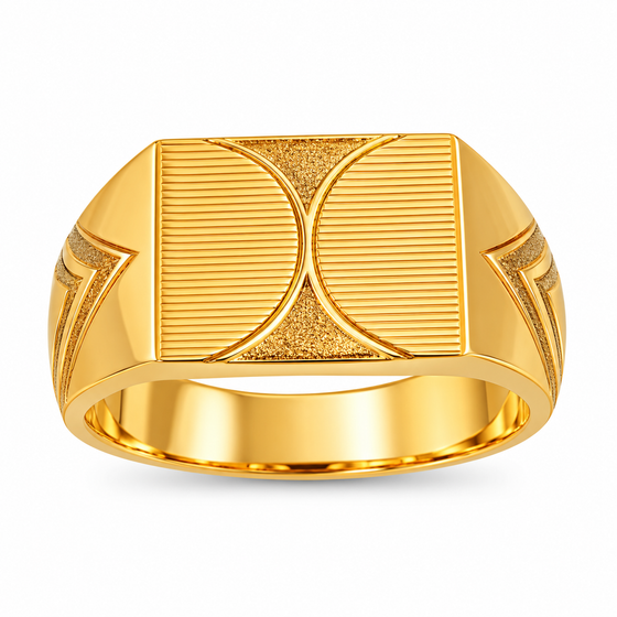 Everyday Ring for Men in 22KT Gold