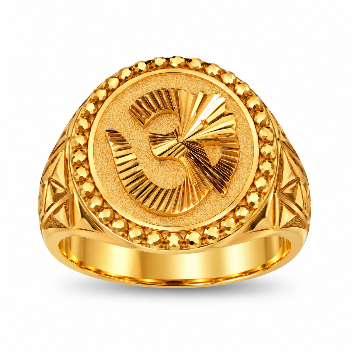 Classic Ring for Men in 22KT Gold