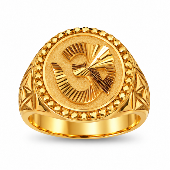 Classic Ring for Men in 22KT Gold